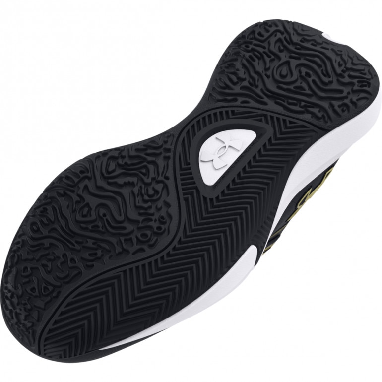 Dziecięce buty do koszykówki Under Armour UA Gs Lockdown 7 - czarne