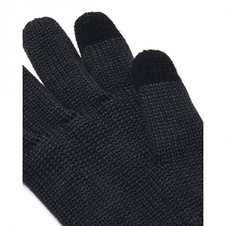 Męskie rękawiczki zimowe Under Armour UA Halftime Wool Glove - czarne