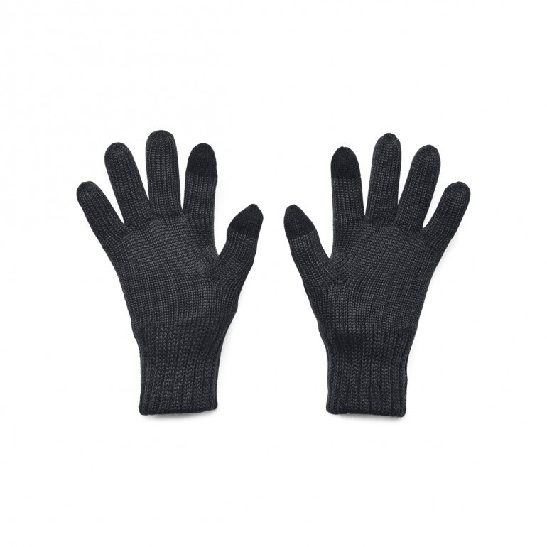 Męskie rękawiczki zimowe Under Armour UA Halftime Wool Glove - czarne