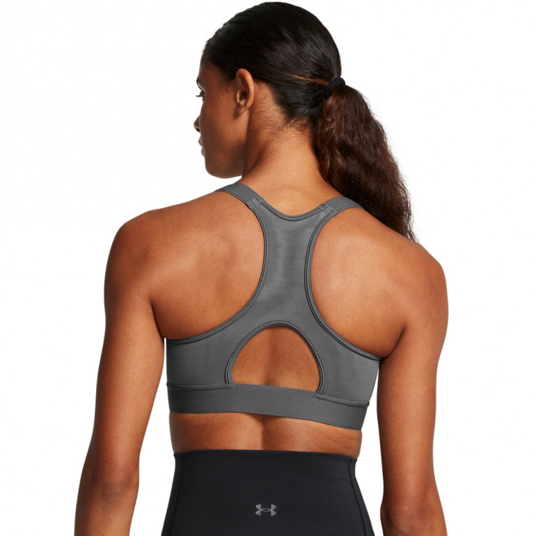 Biustonosz treningowy Under Armour UA HeatGear High - szary