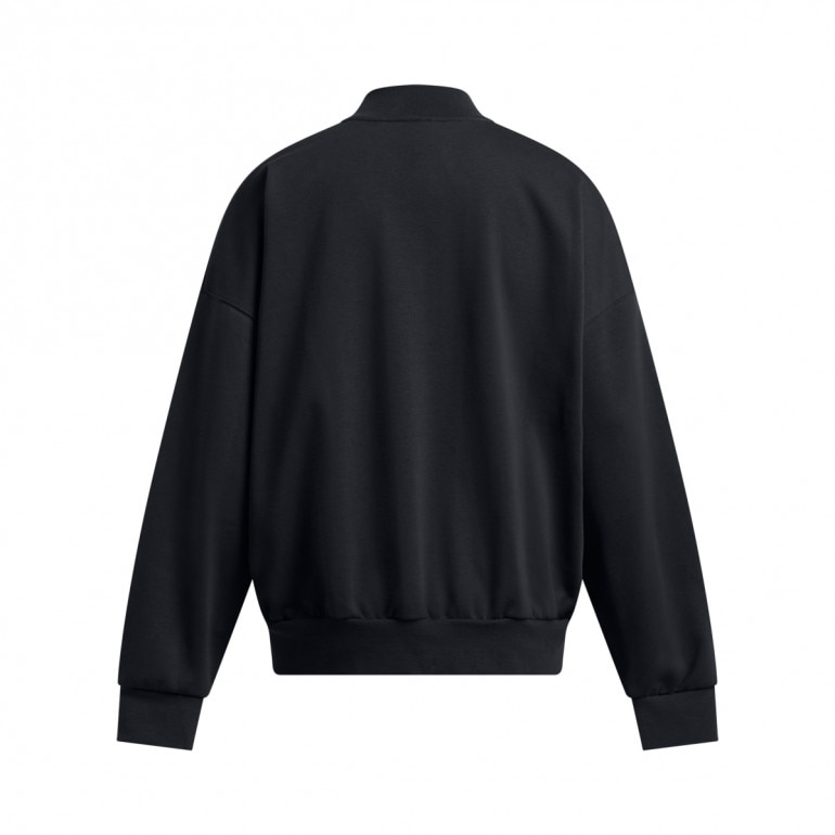 Damska kurtka przejściowa Under Armour UA Icon Flc Varsity Jkt - czarna