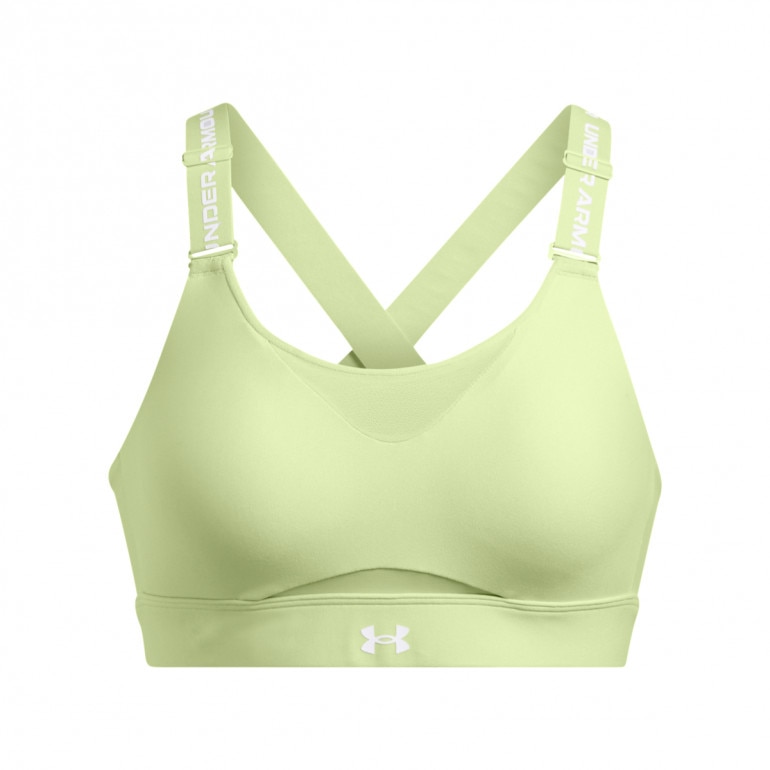 Biustonosz treningowy Under Armour UA Infinity High 2.0 Bra - zielony