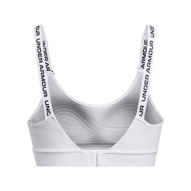 Biustonosz treningowy Under Armour UA Infinity Mid 2.0 Bra - biały