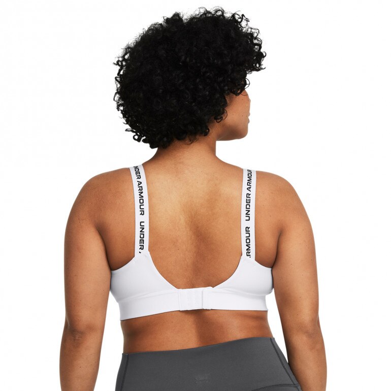Biustonosz treningowy Under Armour UA Infinity Mid 2.0 Bra - biały