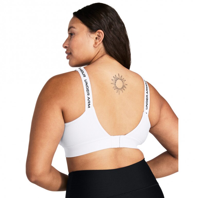 Biustonosz treningowy Under Armour UA Infinity Mid 2.0 Bra - biały