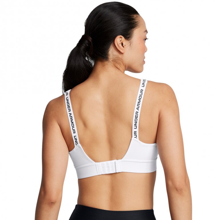 Biustonosz treningowy Under Armour UA Infinity Mid 2.0 Bra - biały