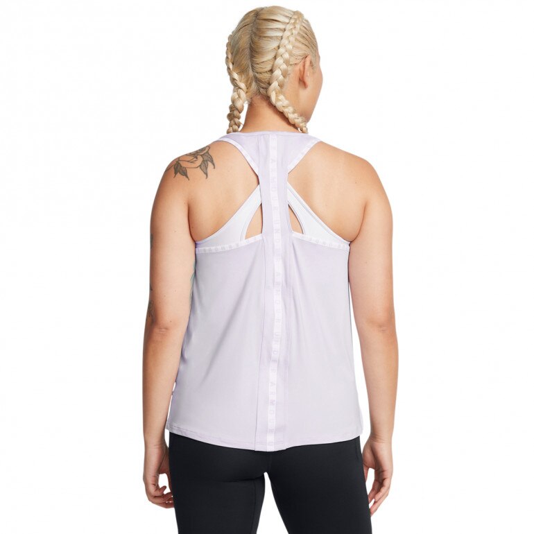 Damski top treningowy Under Armour Knockout Tank - fioletowy
