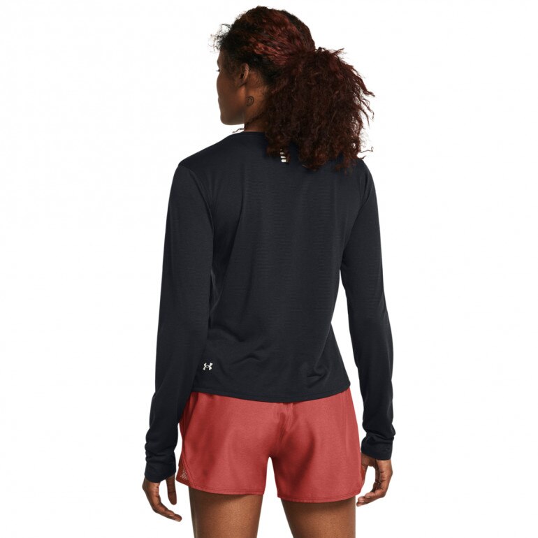 Damski longsleeve do biegania Under Armour UA Launch Ls - czarny