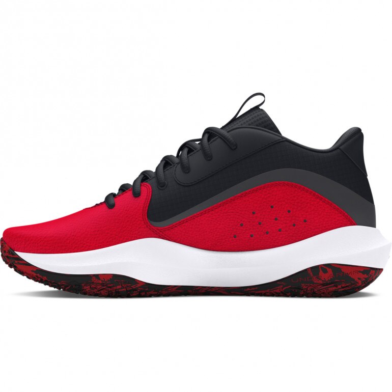 Buty do koszykówki uniseks Under Armour UA Lockdown 7 - czerwone