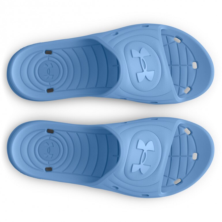 Męskie klapki Under Armour UA M Locker IV Sl - niebieskie