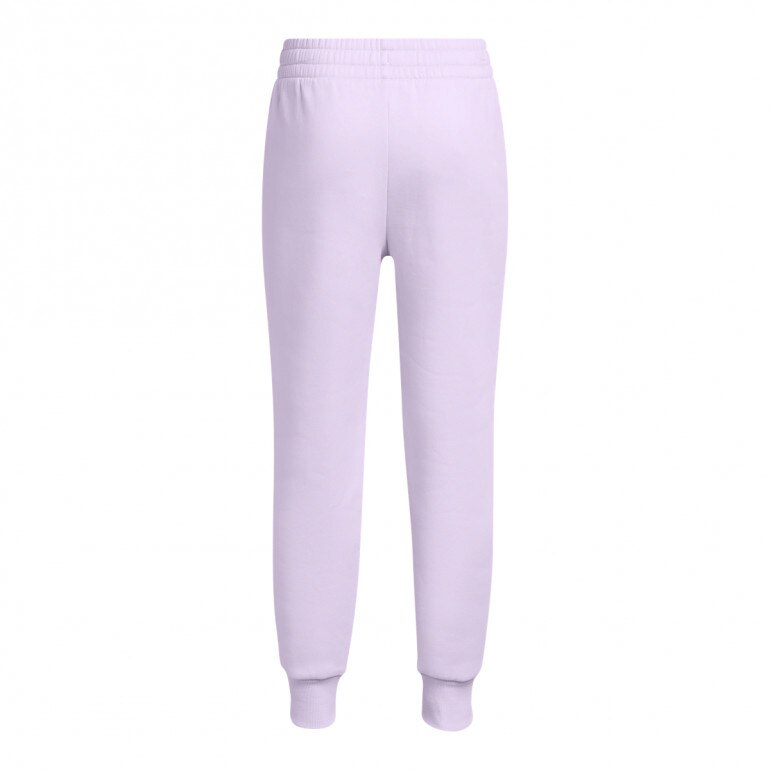 Dziewczęce spodnie dresowe Under Armour UA Rival Fleece Joggers - fioletowe