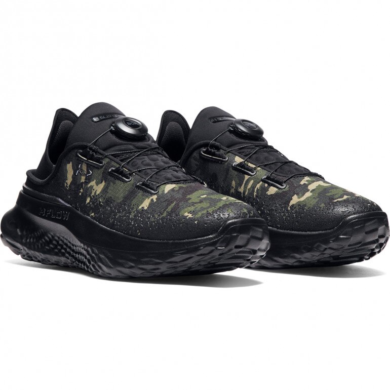 Buty treningowe uniseks Under Armour UA Slipspeed Mega Ripsp Camo - czarne