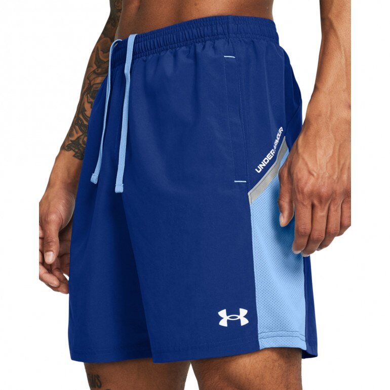 Męskie spodenki treningowe Under Armour UA Tech Utility Shorts - niebieskie
