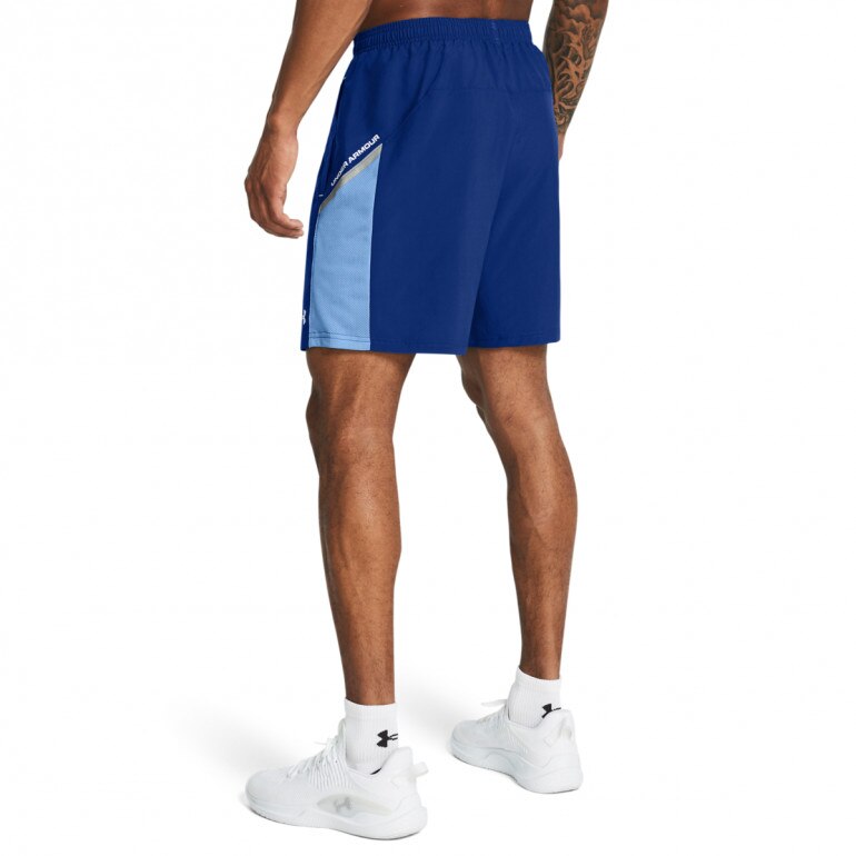 Męskie spodenki treningowe Under Armour UA Tech Utility Shorts - niebieskie