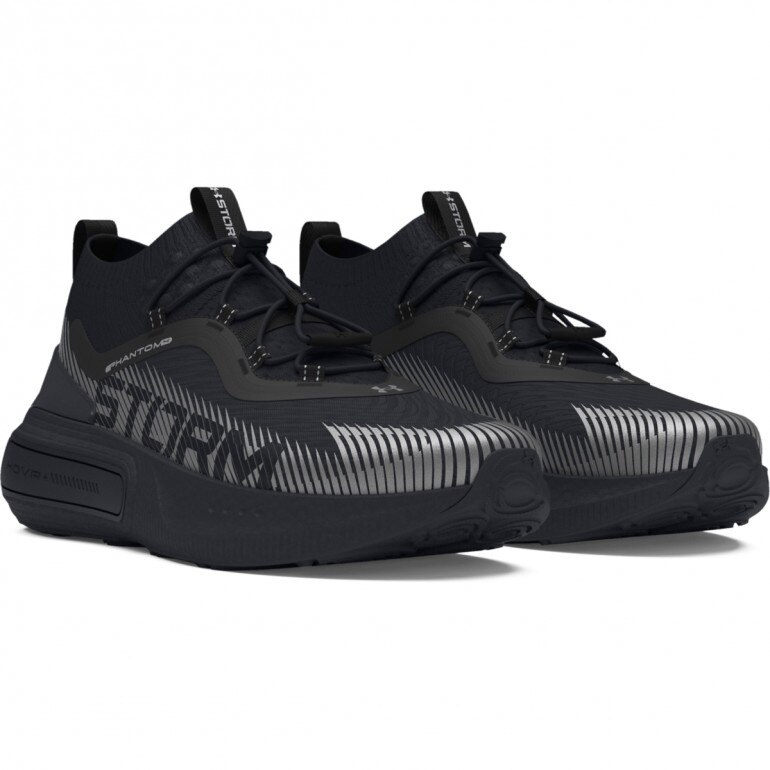 Sneakersy uniseks Under Armour UA U Phantom 4 Storm - czarne