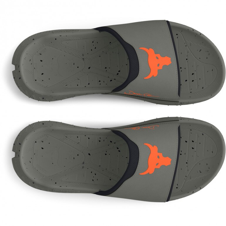 Klapki uniseks Under Armour UA Project Rock 3 SL - zielone