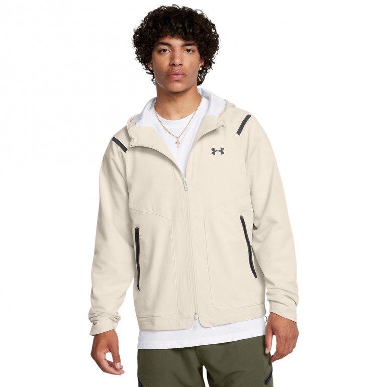 Męska kurtka przejściowa Under Armour UA Unstoppable Jacket Lc - biała