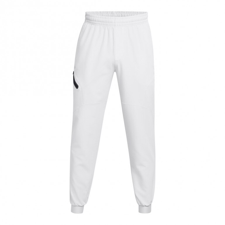 Męskie spodnie treningowe Under Armour UA Unstoppable Joggers - białe