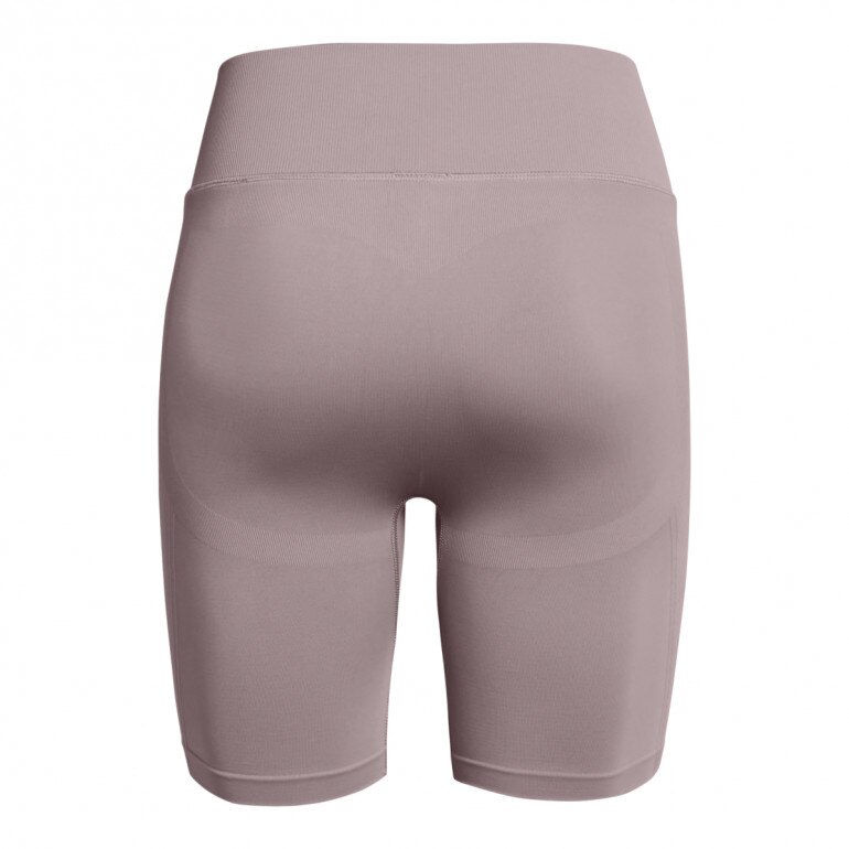 Damskie spodenki treningowe Under Armour UA Vanish Seamless Short - beżowe