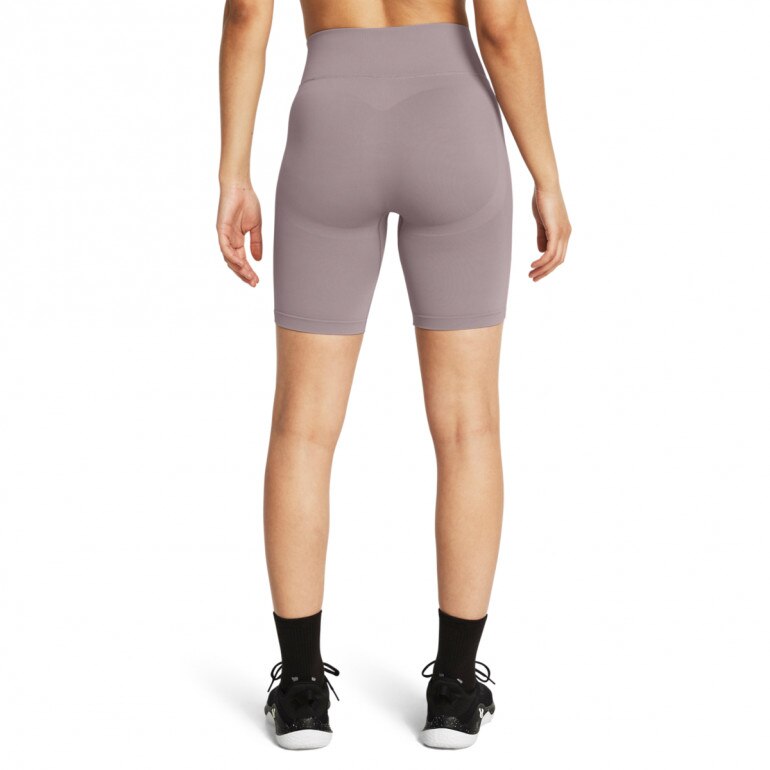 Damskie spodenki treningowe Under Armour UA Vanish Seamless Short - beżowe