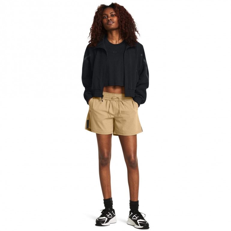 Damska kurtka treningowa Under Armour Unstoppable Crop Jacket - czarna