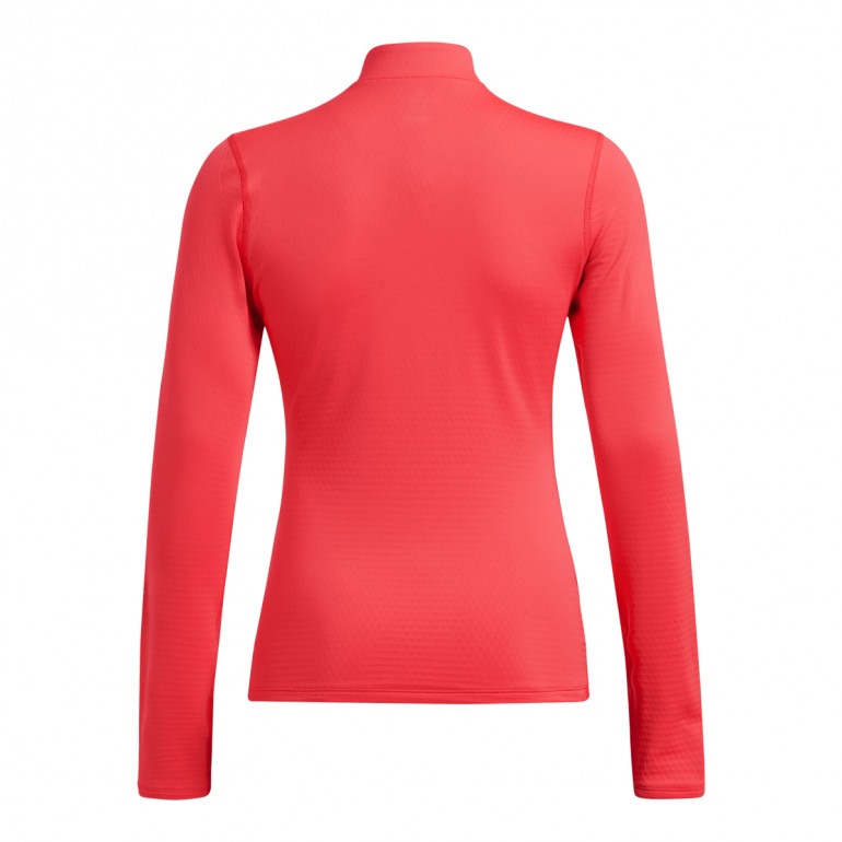 Damski longsleeve treningowy Under Armour Vanish Cw 1/2 Zip - czerwony