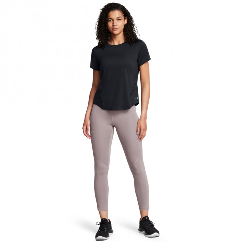Damska koszulka treningowa Under Armour Vanish Elite Vent Loose Ss - czarna