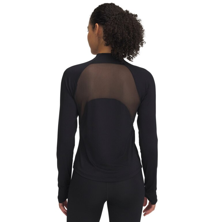 Damski longsleeve treningowy Under Armour Vanish Elite Vent FZ - czarny