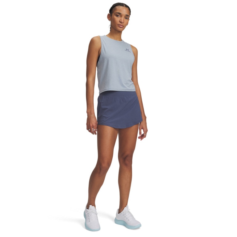 Damski top treningowy Under Armour Vanish Energy Crop Tank - szary