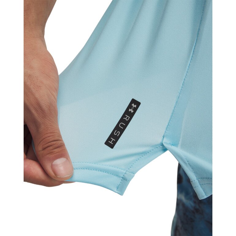 Męska koszulka treningowa Under Armour Vanish Energy SS - niebieska