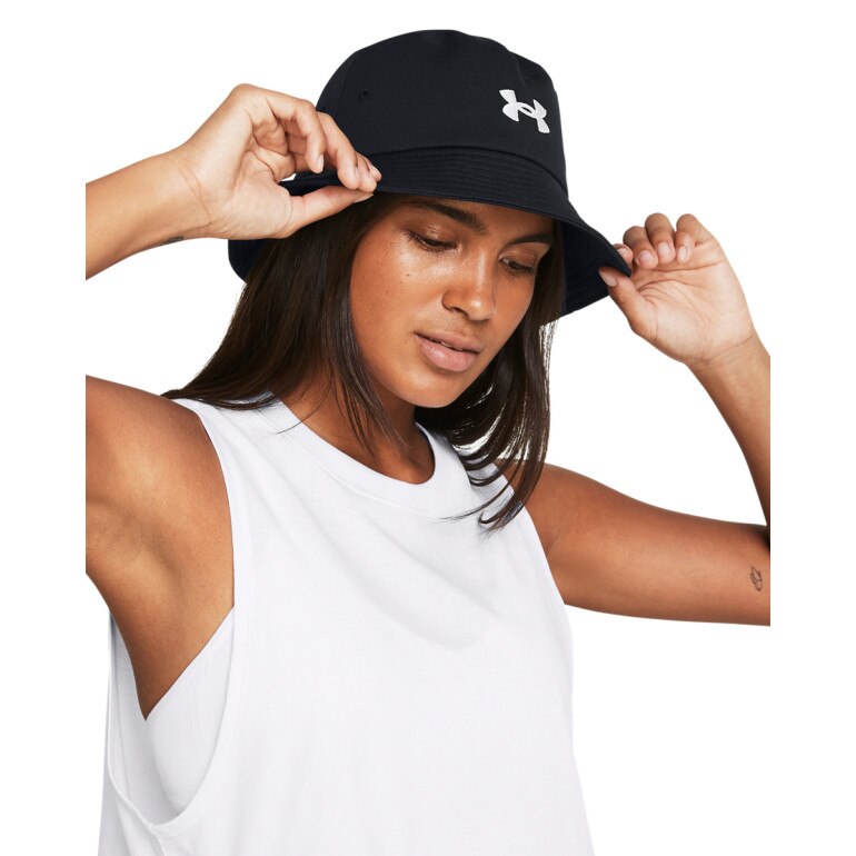 Damski kapelusz Under Armour W Blitzing Bucket - czarny
